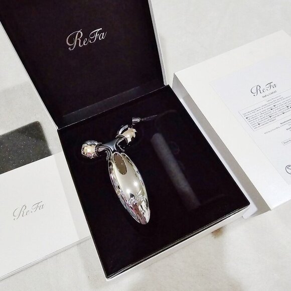 ReFa CARAT Face & Body Roller – Platinum 360° Waterproof Microcurrent Skincare - Picture 16 of 16